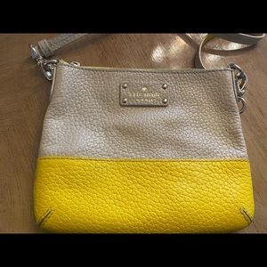 Kate spade color block cross body purse